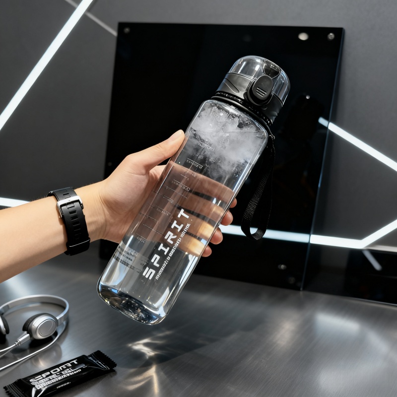 Smart Water Bottle Tracker - Botella de agua deportiva de 700ML,