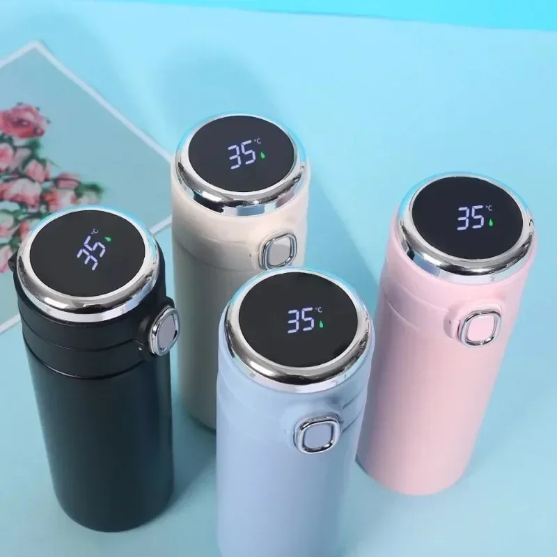 Smart Water Bottle Tracker - Termo inteligente de 400ML, botella de