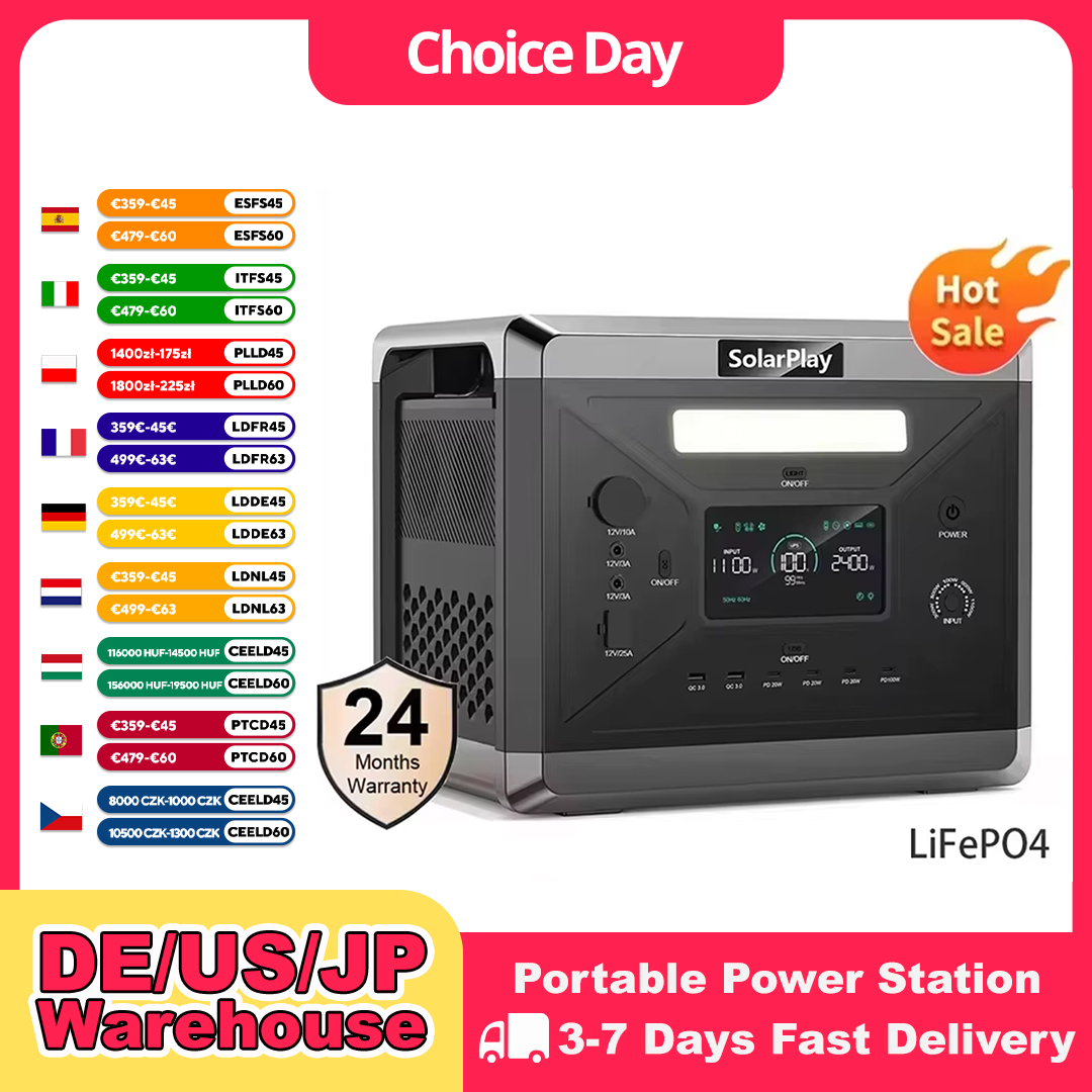 Solar Powered Charger - Estación de energía portátil SOLARPLAY Q2501