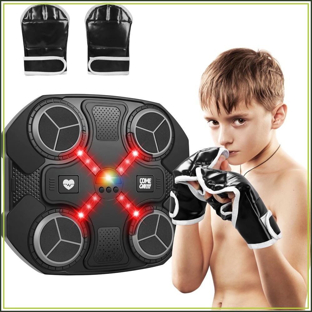Led Gloves Music - Máquina de boxeo musical inteligente con