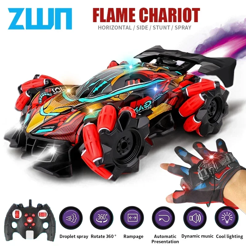 Led Gloves Music - Coche de deriva F2 RC con