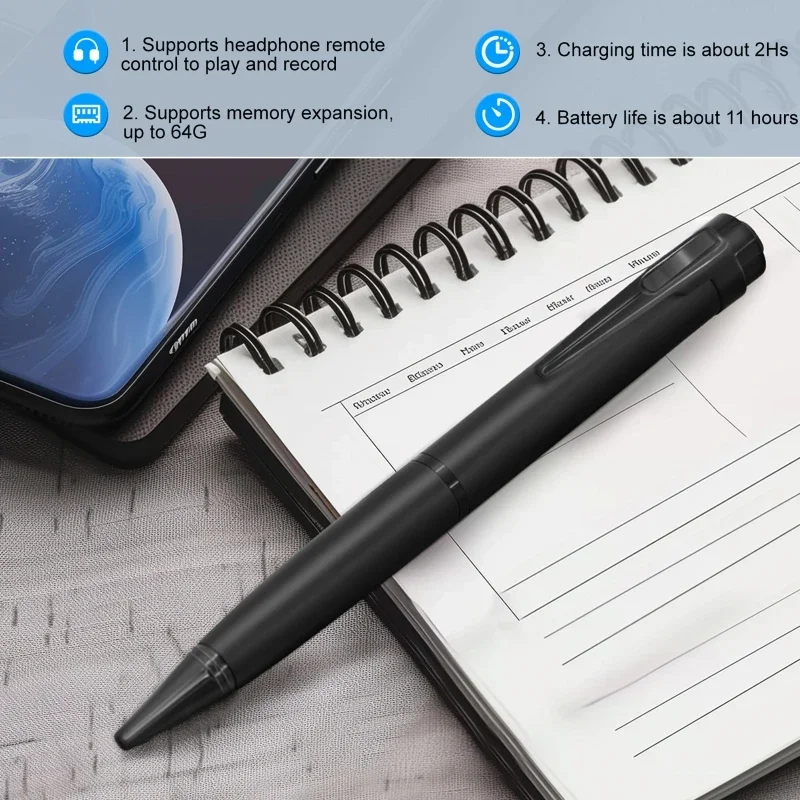 Bolígrafo grabador de voz Digi - Voice Recorder Pen reseña y precio