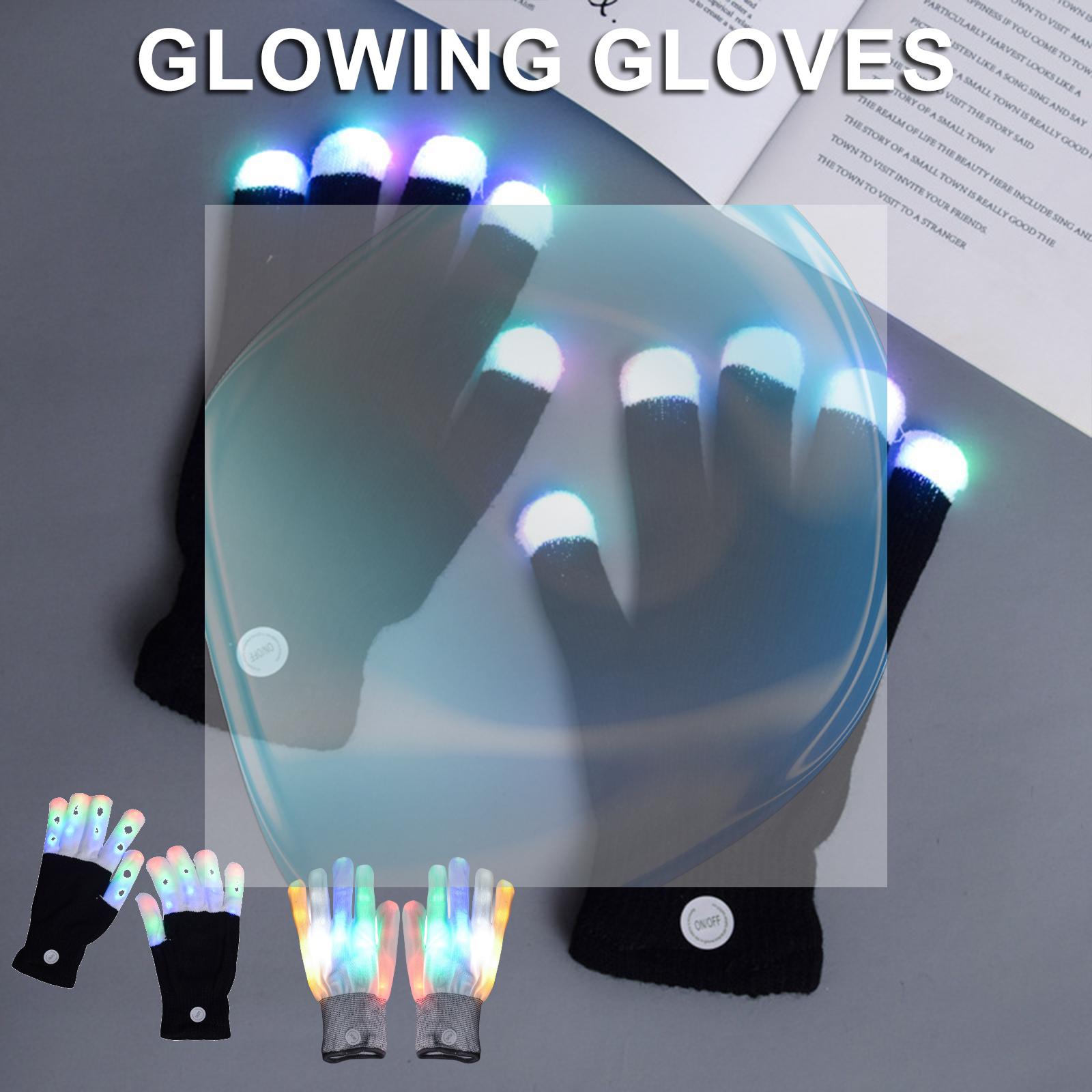 Guantes LED Intermitentes con  - Led Gloves Music reseña y precio