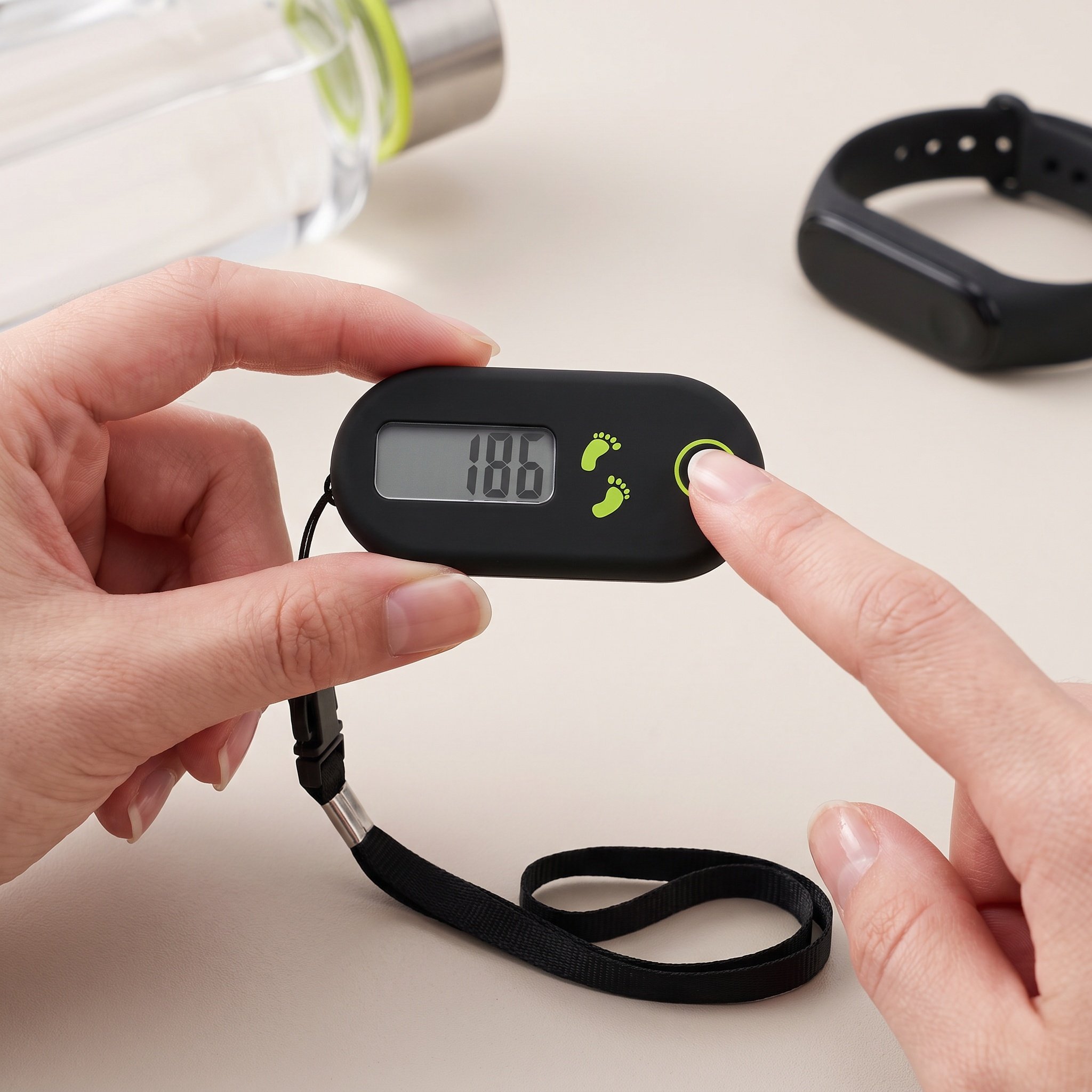 Podómetro Electrónico Portátil - Electronics Home Gadgets reseña y precio