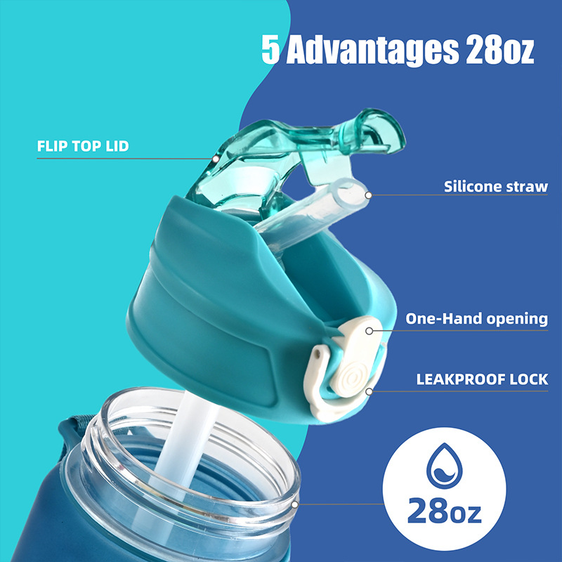 1 Uds gran oferta 750ML botell - Smart Water Bottle Tracker reseña y precio
