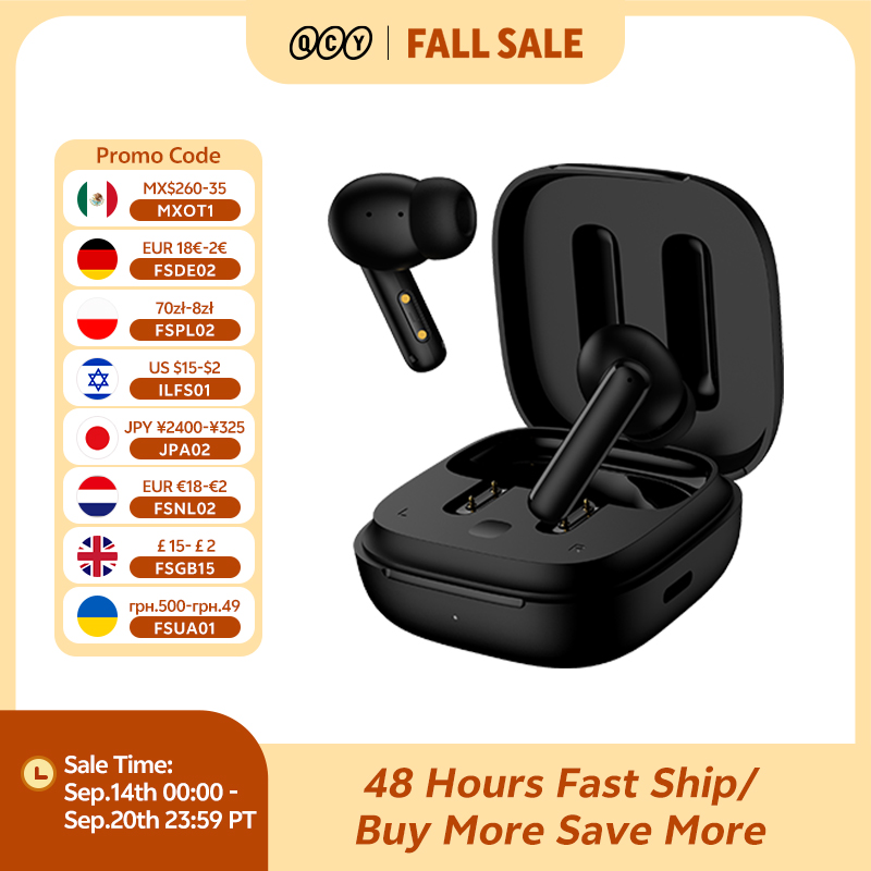 QCY-auriculares inalámbricos T - Earbuds Anc Wireless reseña y precio