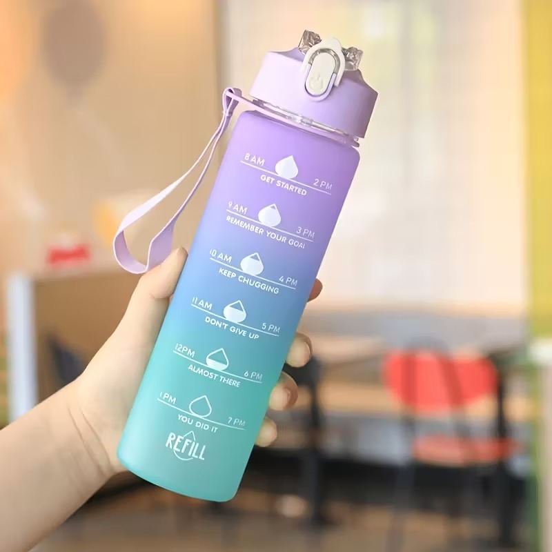 Botella de Agua Deportiva de 9 - Smart Water Bottle Tracker reseña y precio