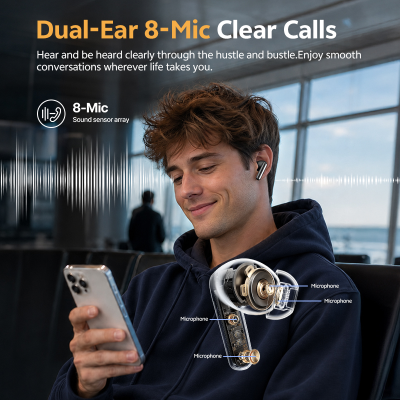 Auriculares Bluetooth QCY HT21 - Earbuds Anc Wireless reseña y precio