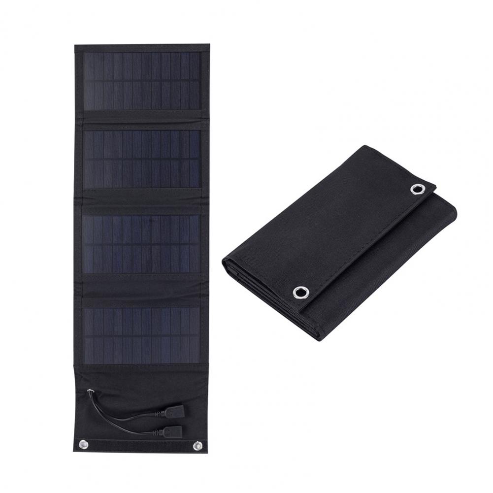 Cargador Solar Portátil, Panel - Solar Powered Charger reseña y precio