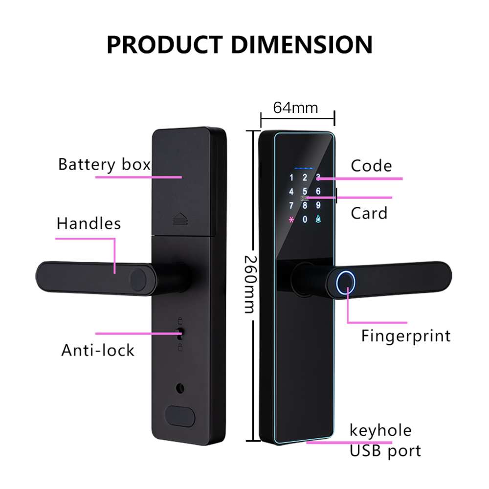 Cerradura Inteligente para Pue - Electronics Home Gadgets reseña y precio