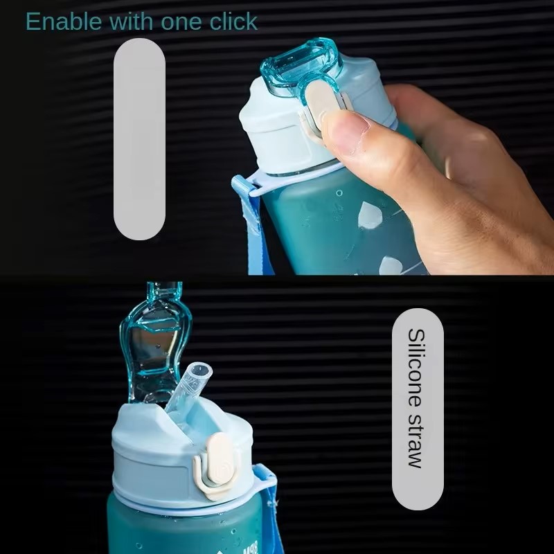 Botella de agua deportiva con  - Smart Water Bottle Tracker reseña y precio