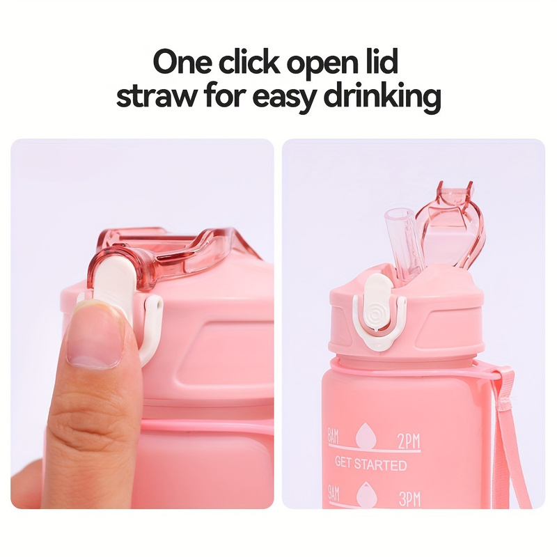 Botella de agua deportiva con  - Smart Water Bottle Tracker reseña y precio