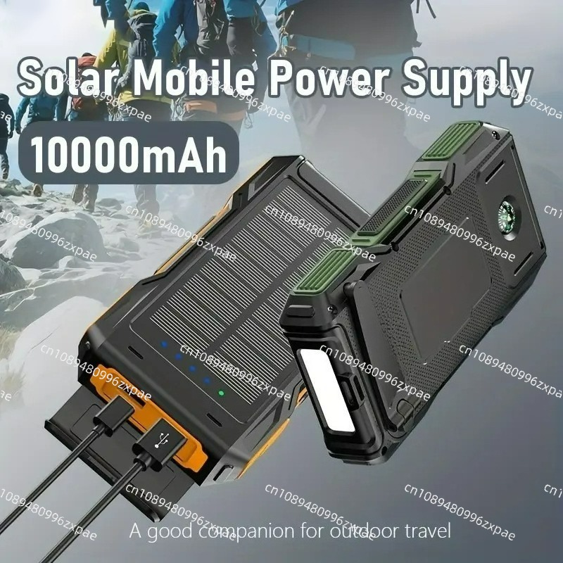 Banco de Energía Solar 10000mA - Solar Powered Charger reseña y precio