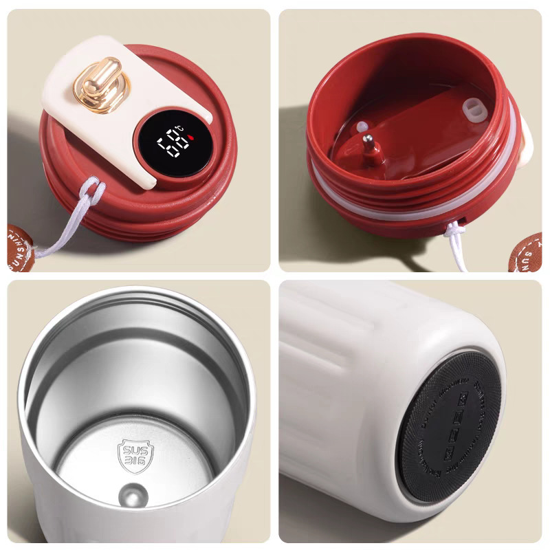 Vaso térmico de acero inoxidab - Smart Water Bottle Tracker reseña y precio