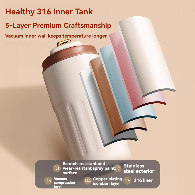 Vaso térmico de acero inoxidab - Smart Water Bottle Tracker reseña y precio