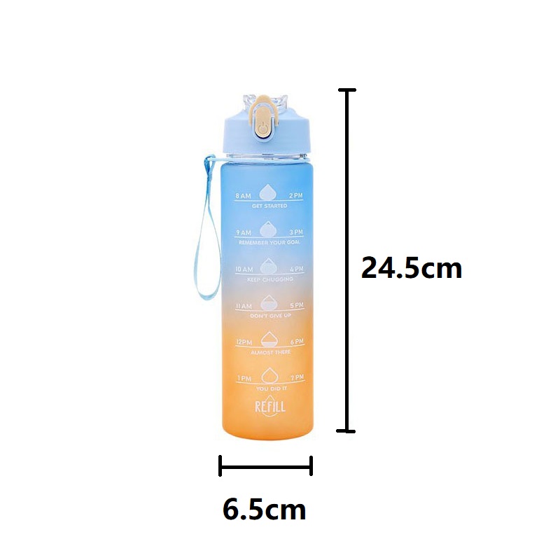 Botella de agua corriente de 7 - Smart Water Bottle Tracker reseña y precio