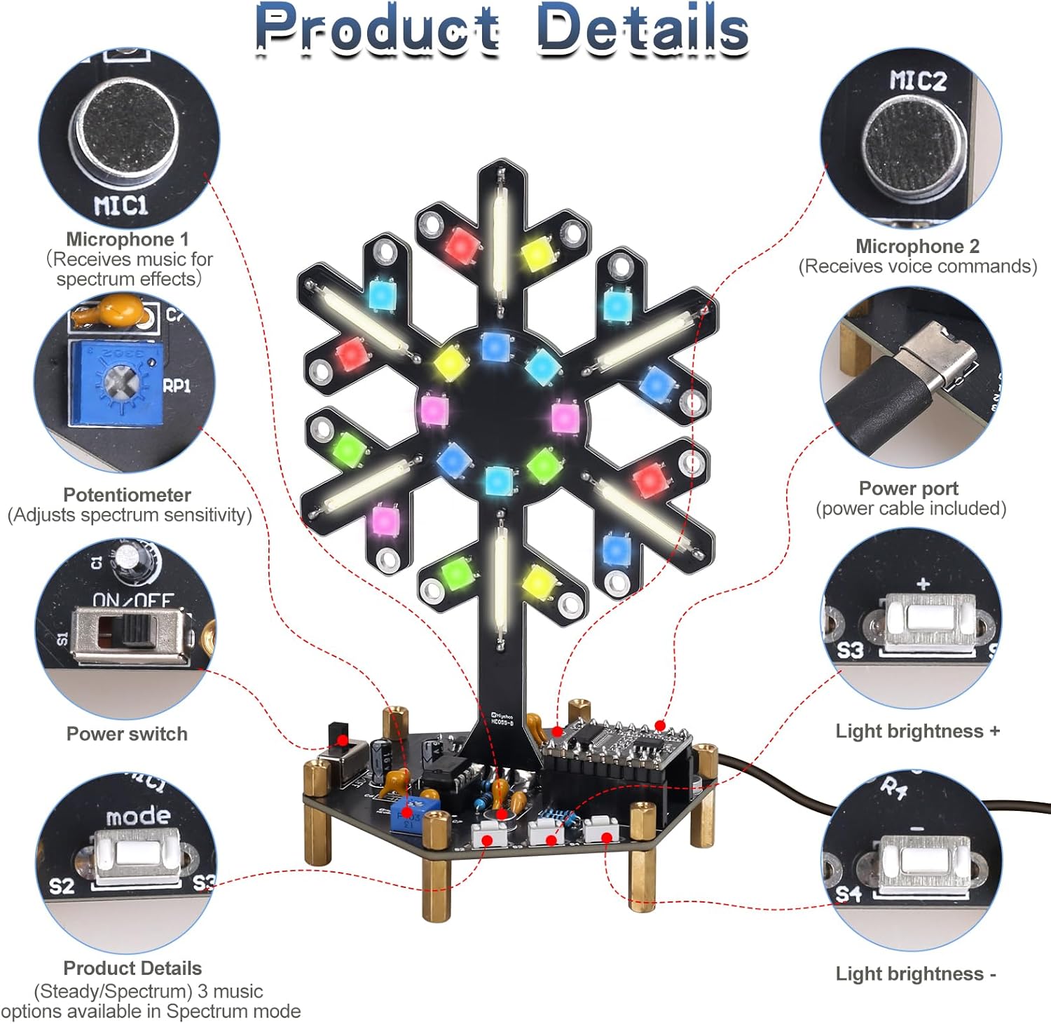 Kit de Práctica de Soldadura c - Electronics Home Gadgets reseña y precio