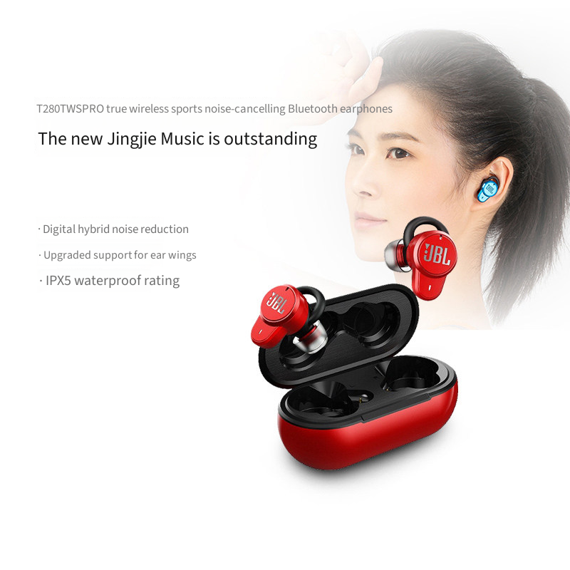Audífonos Intraurales JBL T280 - Earbuds Anc Wireless reseña y precio