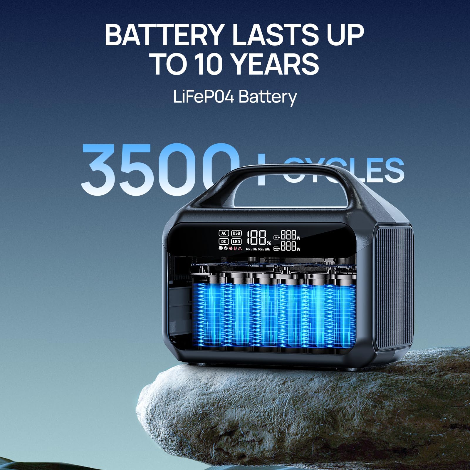 Estación de Energía Portátil D - Solar Powered Charger reseña y precio