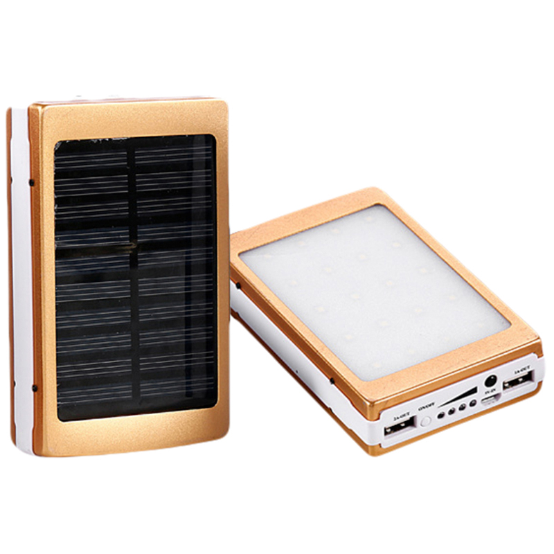 Banco de energía portátil 1865 - Solar Powered Charger reseña y precio