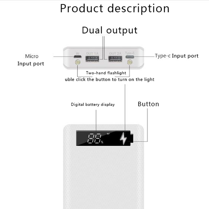 Banco de energía portátil 1865 - Solar Powered Charger reseña y precio