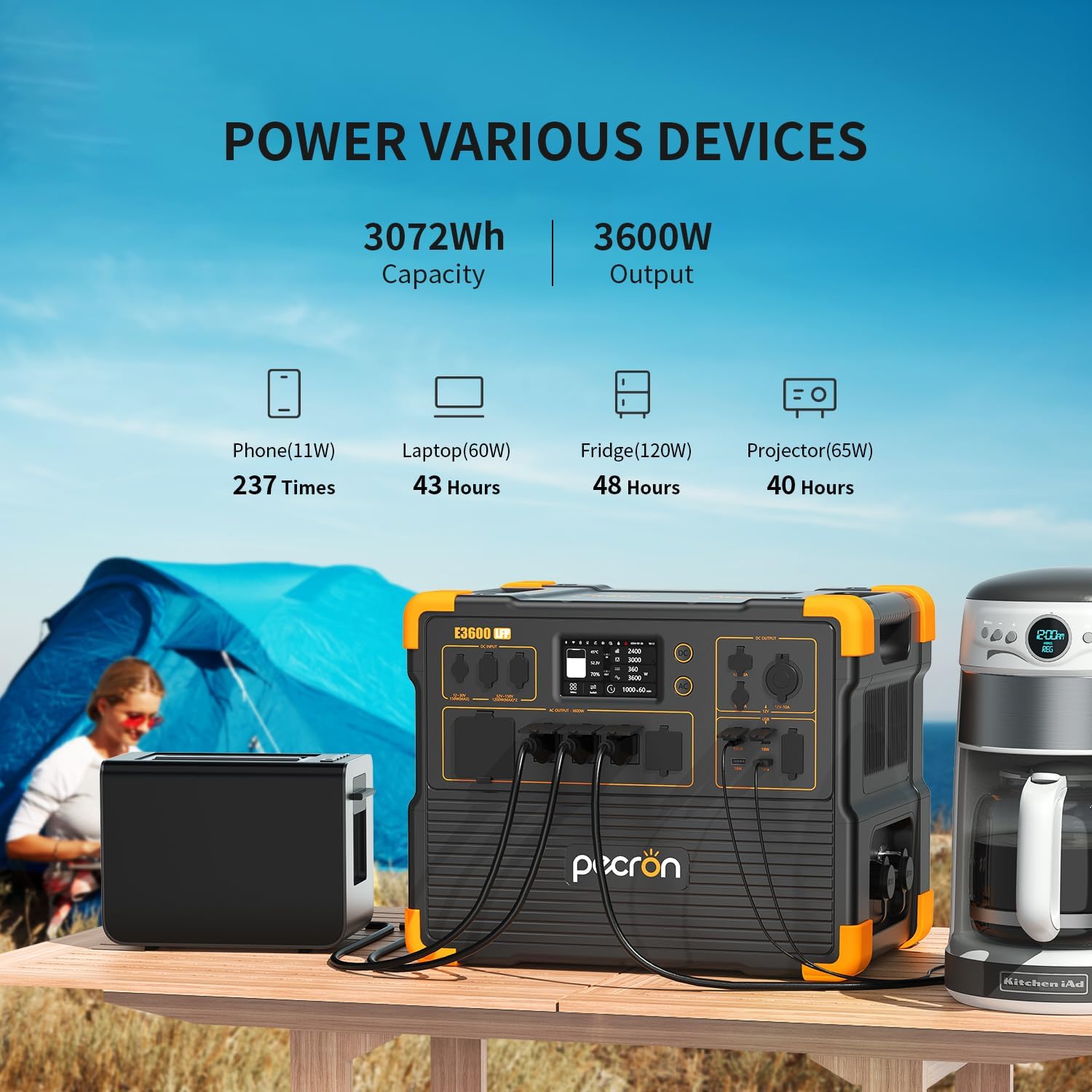 Estación de Energía Portátil R - Solar Powered Charger reseña y precio